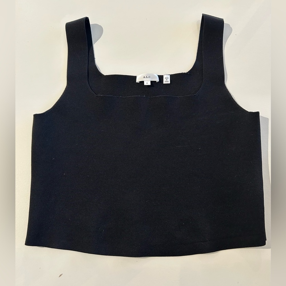A.C.L sleeveless square neck top